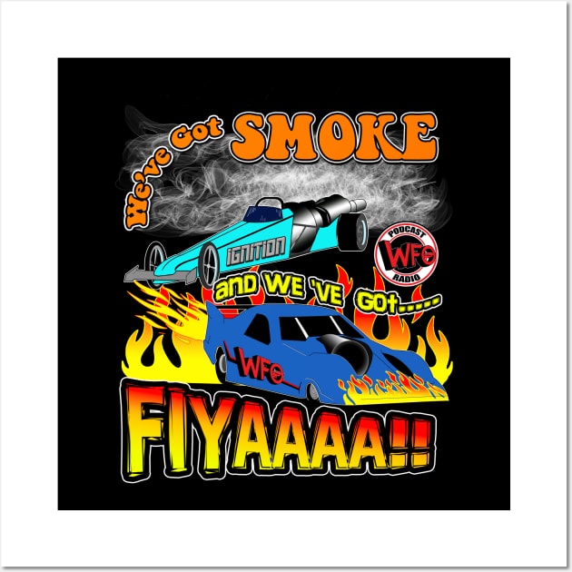 Jet Car-Front & Back Wall Art by WFO Radio 